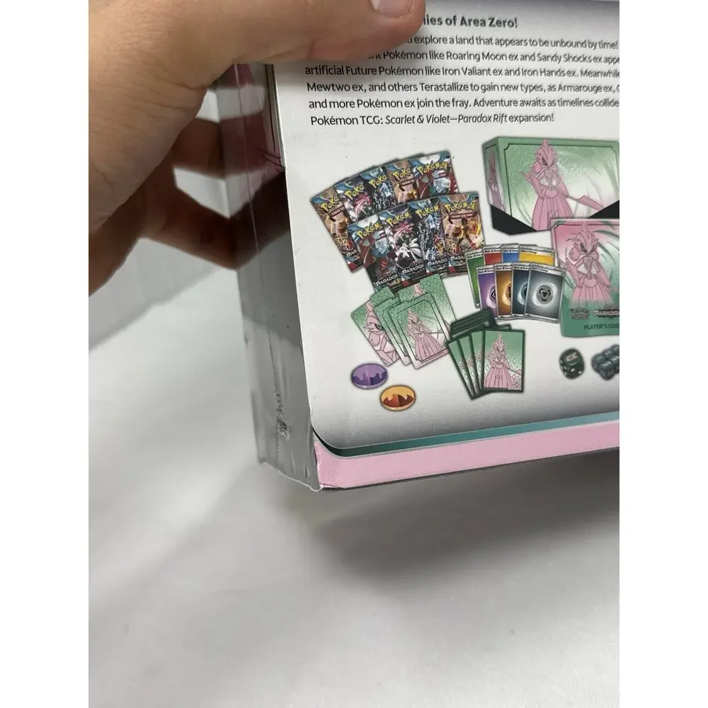 Pokémon TCG Paradox Rift Elite Trainer Box ETB New Sealed Iron Valiant